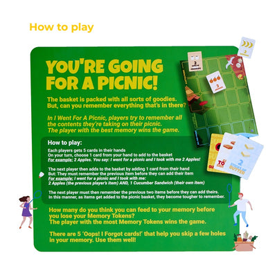 I Went For A Picnic - Board Game