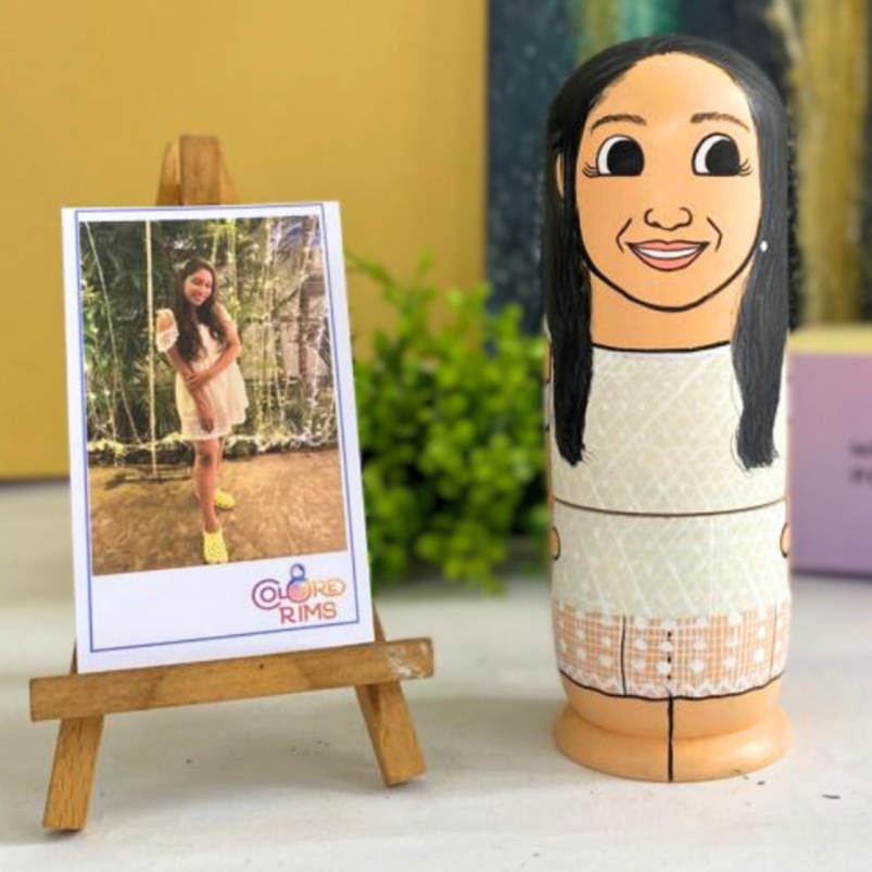 Personalised Wooden Companion Dolls (Set of 1) - COD Not Available