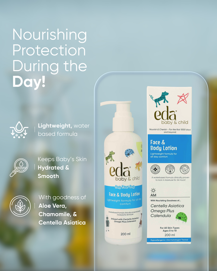 Eda Baby Face & Body Lotion - 50 ml