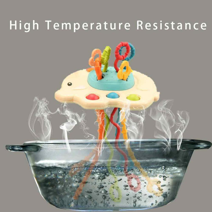 Kidology New Octopus Silicone Pulling Toy