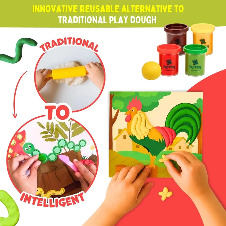 PepPlay Dough & Learn Wild Wonders | Creative Dough Play & Learning