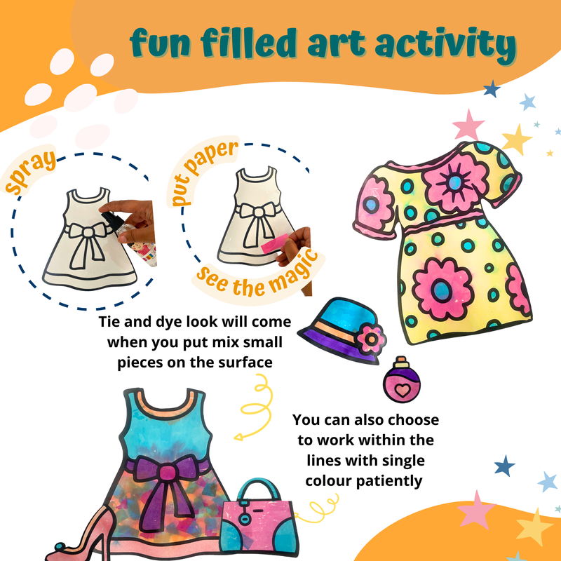 Magical Color Transfer Paper Art (4-8 Years)