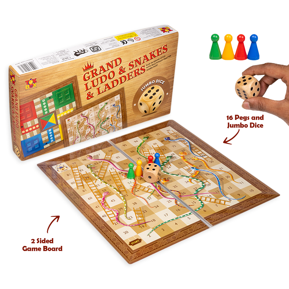 Return Gifts (Pack of 3,5,12) Ludo And Snake & Ladder Grand