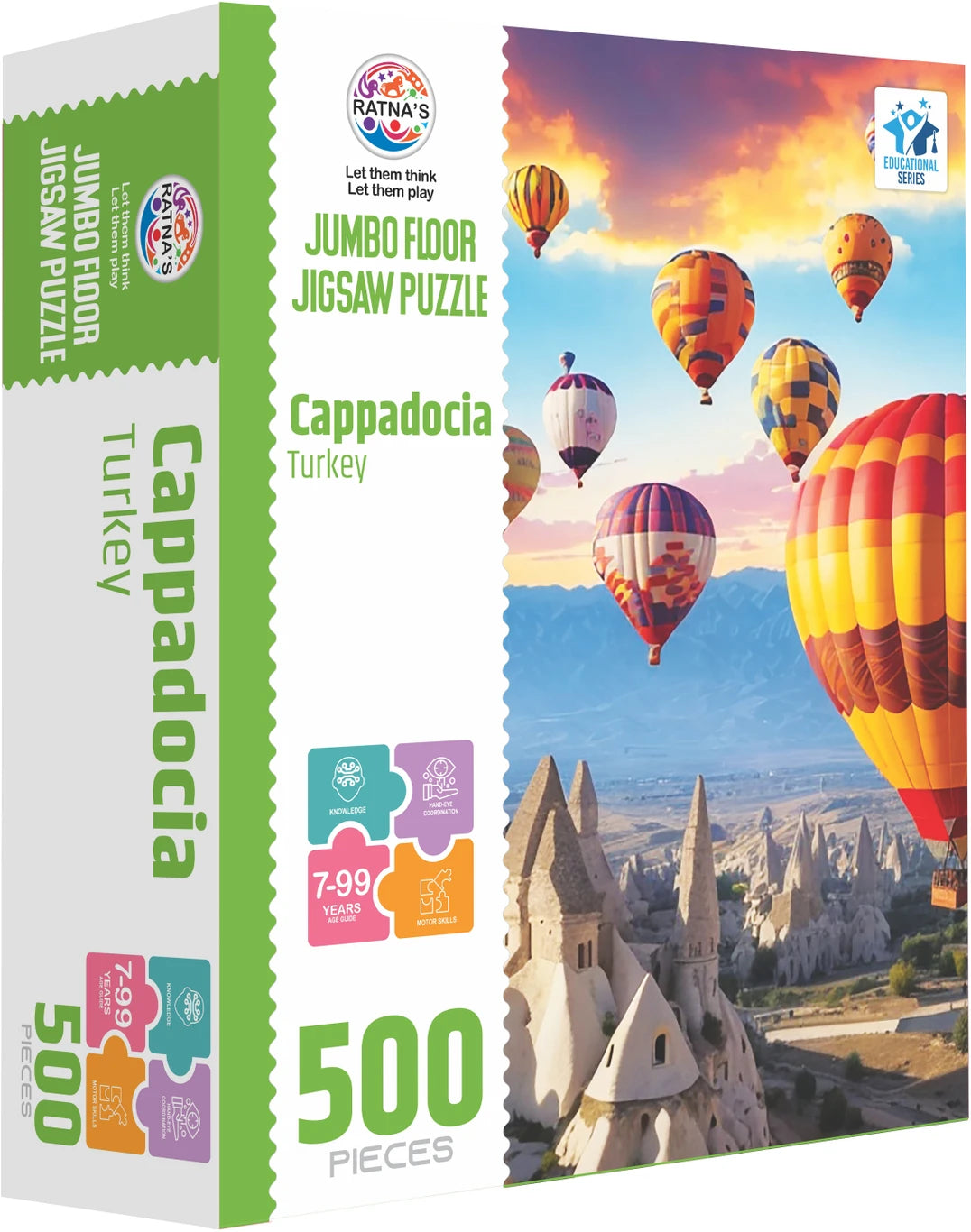 Ratna's Cappadocia Turkey Jumbo Floor - Jigsaw Puzzle I 500 Pieces