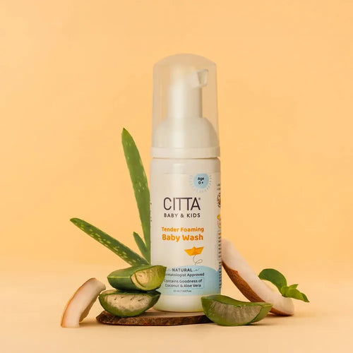 Citta Natural Tender Foaming Baby Wash (Body Wash) - 50ml