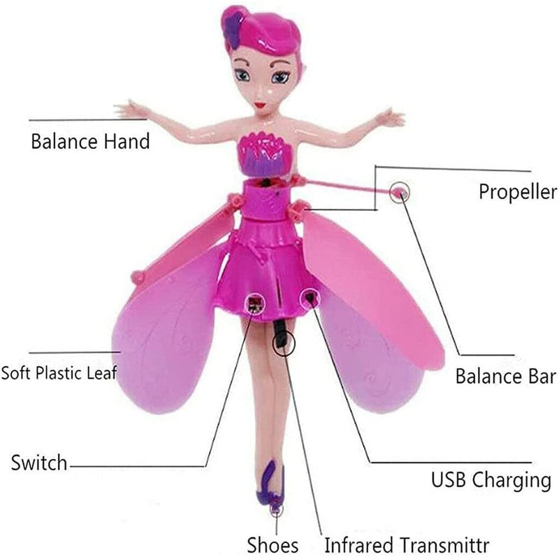 Flying Princess Doll (Magic Infrared Induction Control Toy)