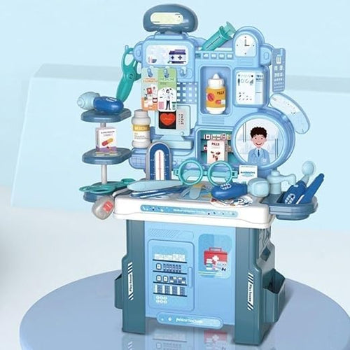 42-Piece Kids Doctor Pretend Play Medical Kit | Role-Play Healthcare Toy Set for Children
