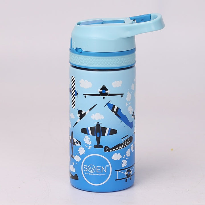 Insulated Stainless Blue Color Steel Bottle | 320 ml