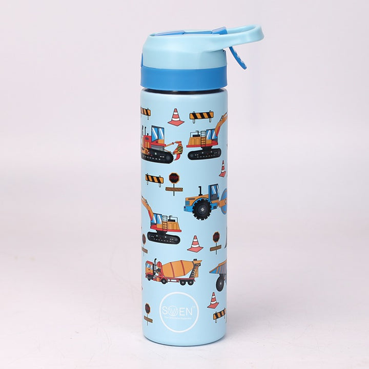 Insulated Stainless Steel Blue Color Mist Water Bottle | 520 ml