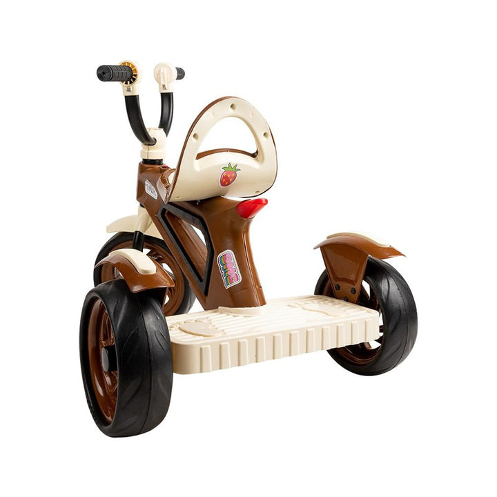 Kids Max 33 Tricycle with Light & Sound Feature | Chocolate Brown | COD Not Available