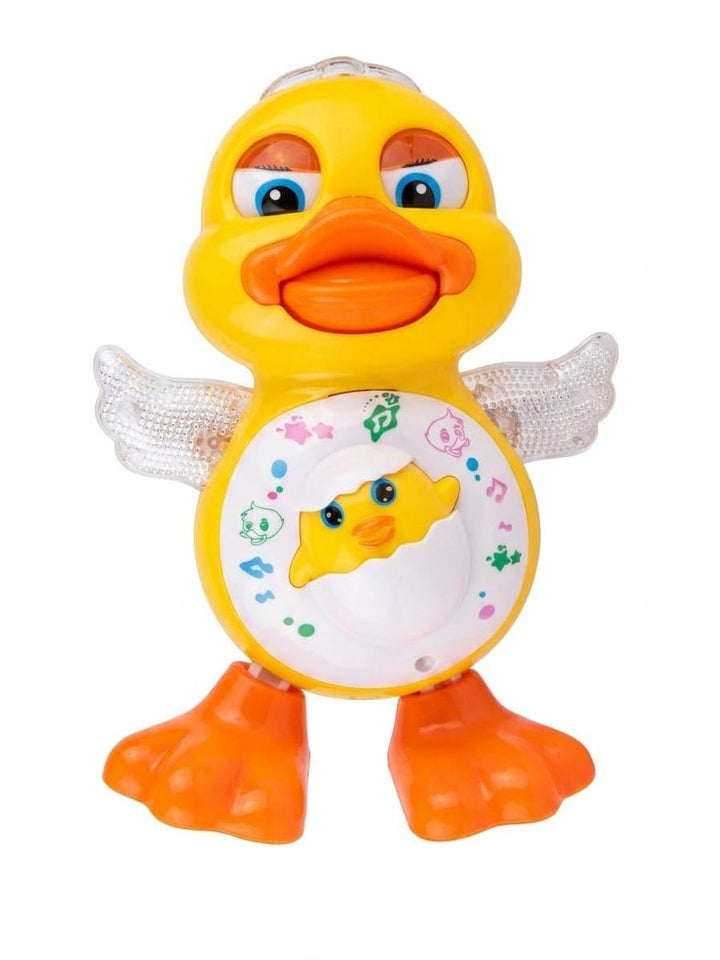 Gooyo Dancing Duck Toy with Flashing Lights & Musical Sounds for Kids | Dancing Hand & Rocking Body Duck