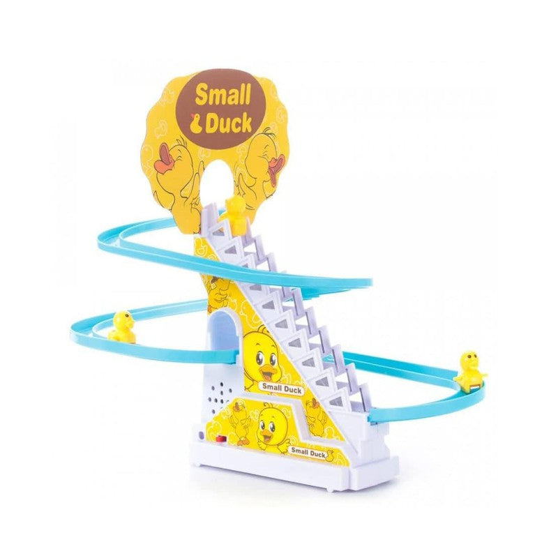 Musical Duck Track Slide and Climb Stairs (3 Duck) (Assorted Colours and Designs)