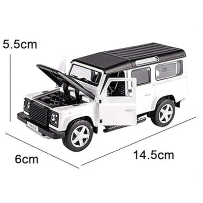 Resembling Land RoverDie-Cast Defender Toy Car Metal Cars Pullback Toy Car For Kids