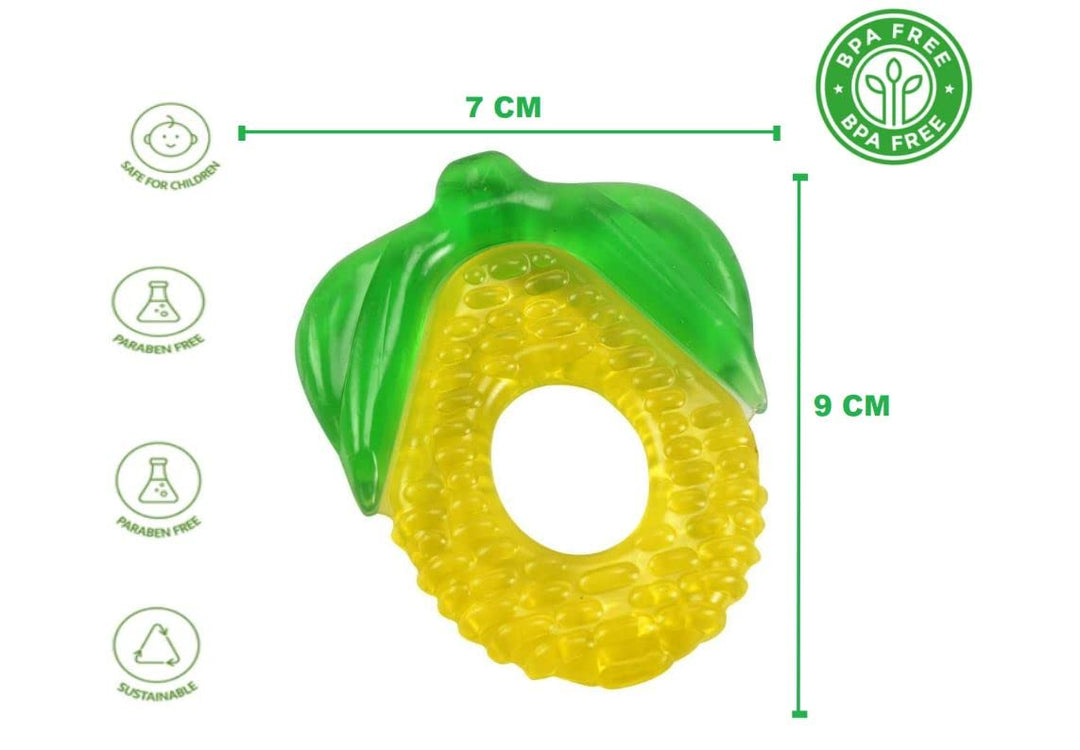 Mee Mee Water-Filled Corn Teether - Soothing Relief for Teething Babies | MM-1460 A-2