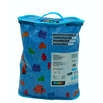 Building Blocks Bag Pack (80 Pieces) - Blue