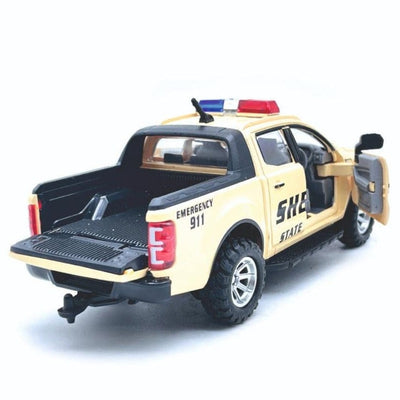 Trailblaster Sherrif Police Pull Back Toy Car - Assorted Colours (BG)