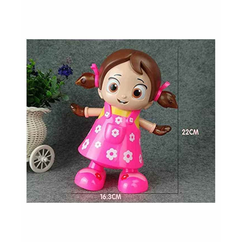 Musical Singing Doll with Bump and Go, Walking, Flashing Lights, Singing & Dancing Doll Toy