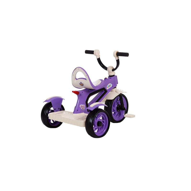 Kids Max 33 Tricycle with Light & Sound Feature | Lavender | COD Not Available