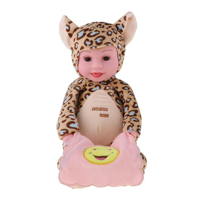 Peek-A-Boo Plush Laughing Doll | Voice Activation with Moving arms and Touch Sensor (Assorted Colours)