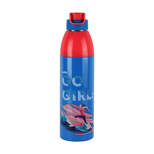 Cello Kidzbee Insulated Water Bottle - 680 ml | Uranus 900 | Cold Insulated Bottle - Blue
