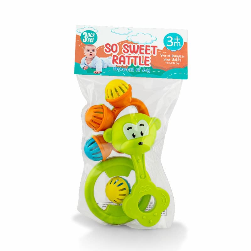 So Sweet Rattle - 3 pcs