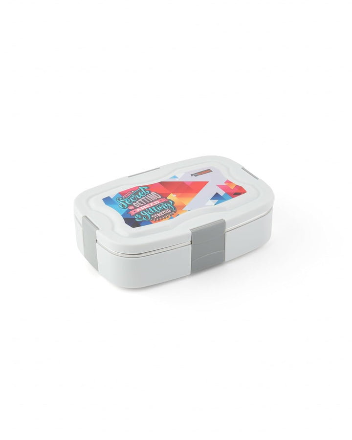 Dubblin Harry Insulated Lunch Box with Steel Container - 850ml | Grey