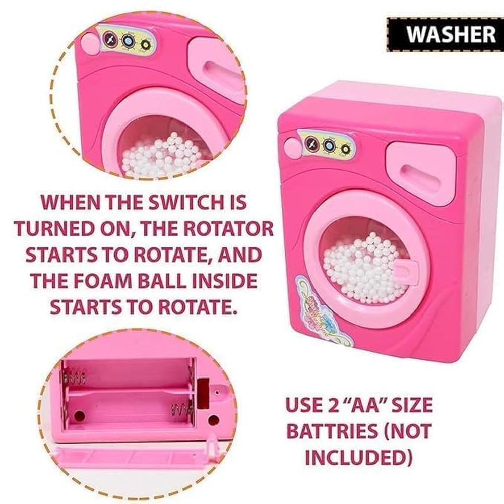 Lovely Household  Kitchen Utility Play Set for Kids | 6-in-1 Set with Lights & Sounds