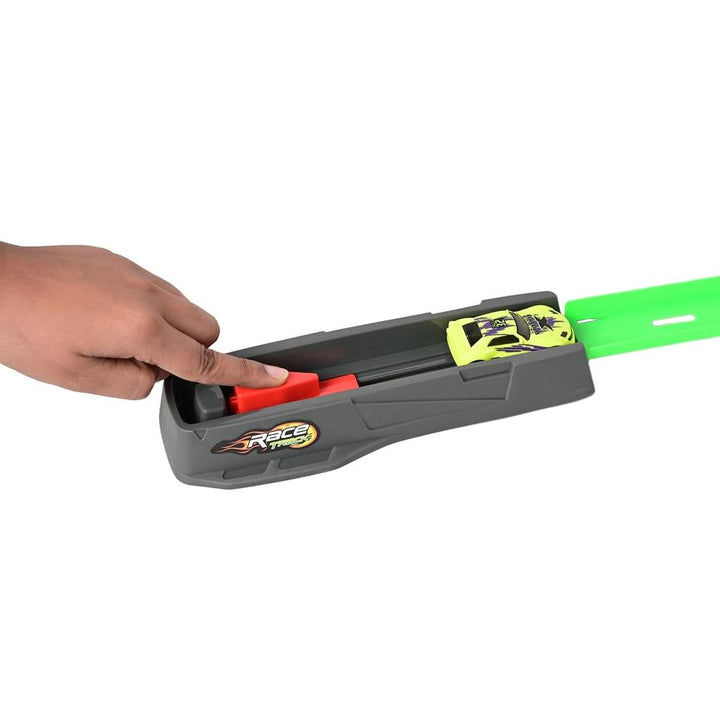 ToyBoi Max Racing Track for Kids – 360° Single Loop Stunt Track