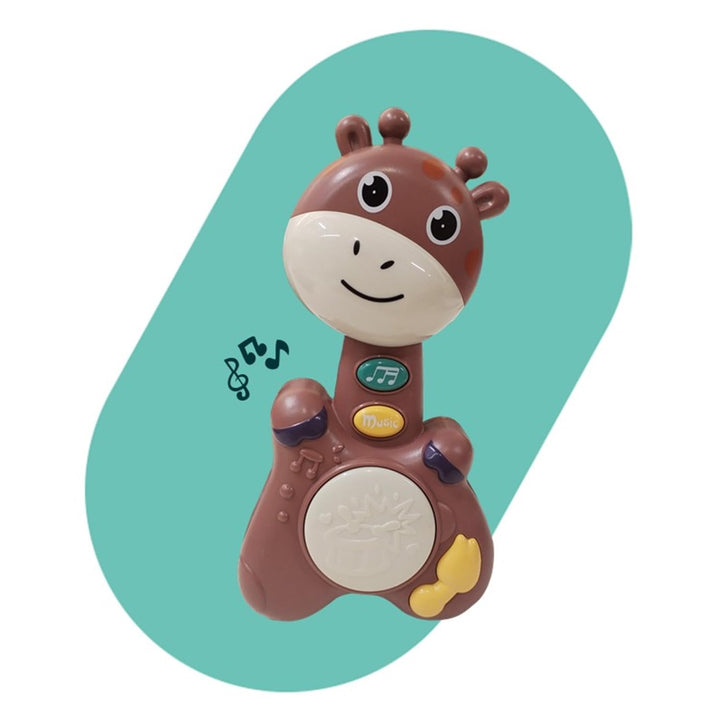 MUREN Baby Musical Rattle Drum Guitar – Interactive Electronic Learning Toy