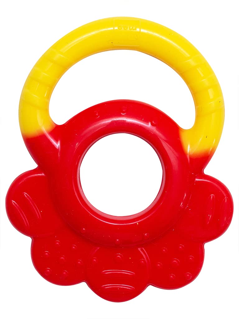 Mee Mee Multi Textured Silicone Teether - Red, Green | MM-14700-2 RED