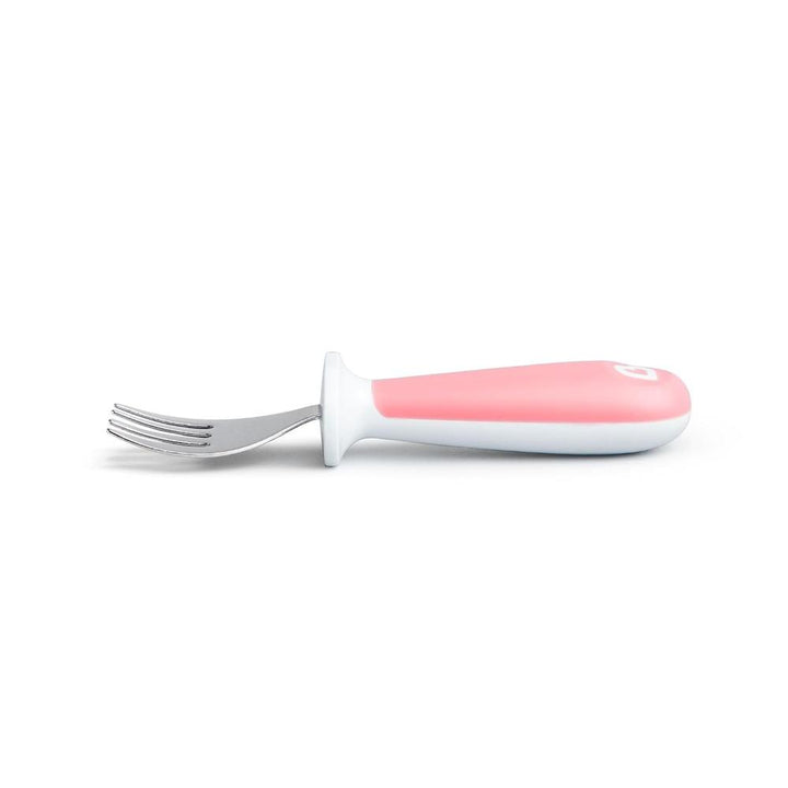 Munchkin Raise Toddler Fork & Spoon - Set of 2 | BPA-Free Self-Feeding Utensils for Kids | Easy-Grip Handles