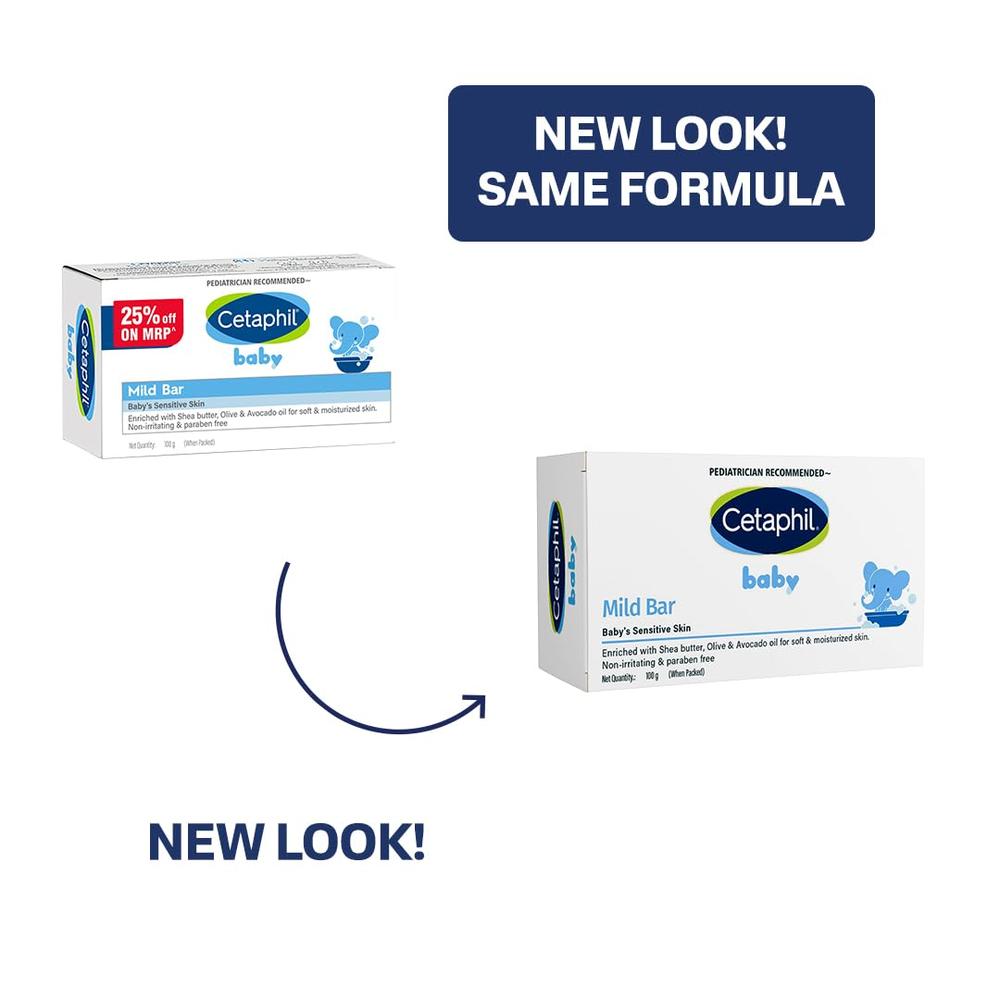 Cetaphil Baby Mild Bar - 100gm