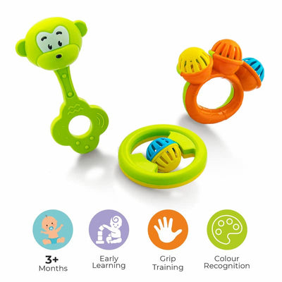 So Sweet Rattle - 3 pcs