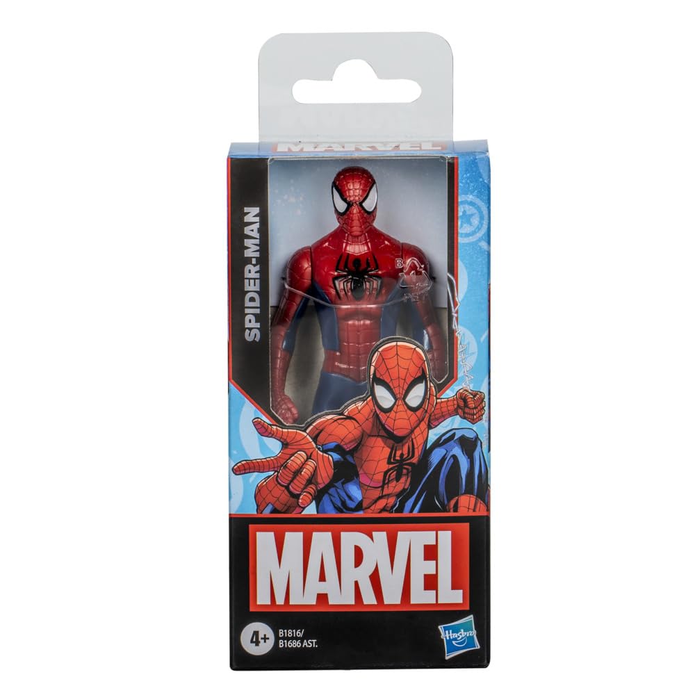 Hasbro 6 Inch Marvel Spiderman Action Figure (3 Years till Grown Ups)