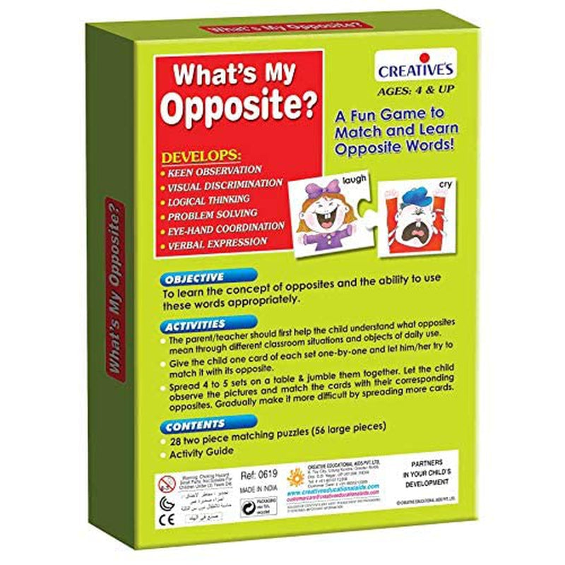 What's My Opposite (56 Piece) Puzzle