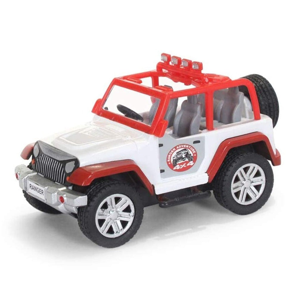 Ranger Adventure Pull Back Toy Car - Assorted Colours