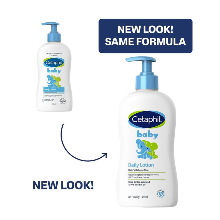 Cetaphil Baby Daily Lotion - 400ml (Shea Butter & Vitamin E)