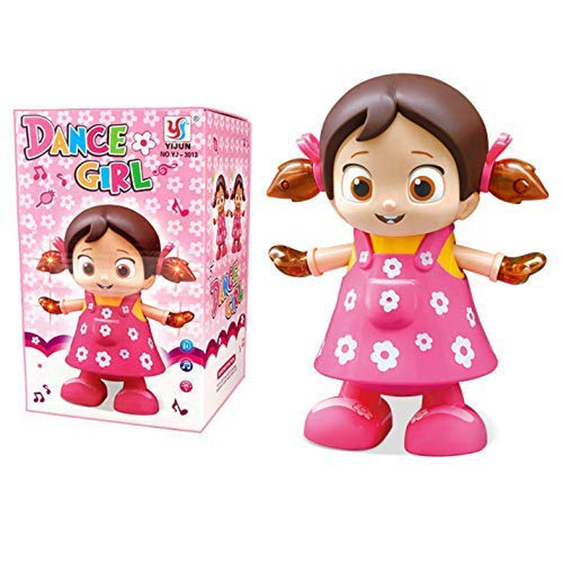 Musical Singing Doll with Bump and Go, Walking, Flashing Lights, Singing & Dancing Doll Toy