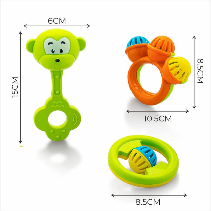 So Sweet Rattle - 3 pcs