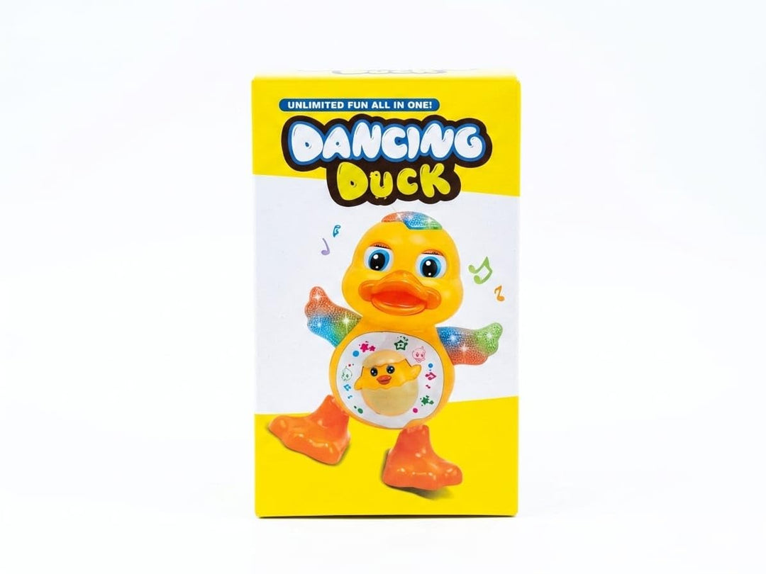 Gooyo Dancing Duck Toy with Flashing Lights & Musical Sounds for Kids | Dancing Hand & Rocking Body Duck