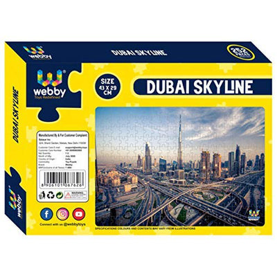 Dubai Skyline Carboard Jigsaw Puzzle, 252 pieces