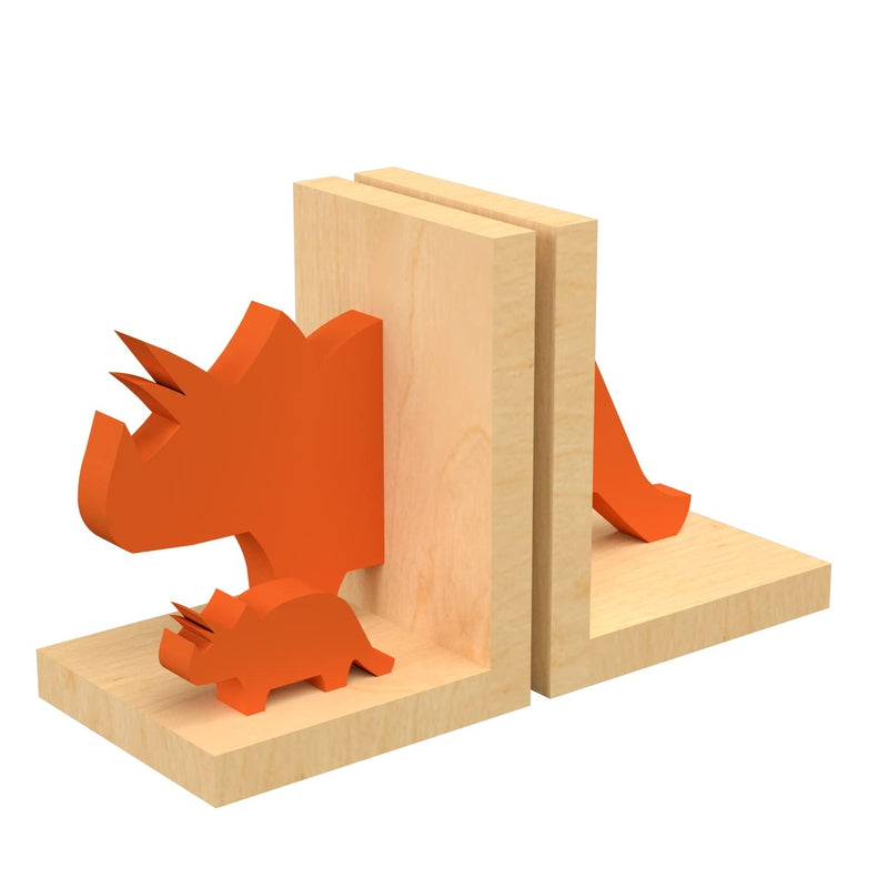 Violet Pitaya Book Ends (Orange)