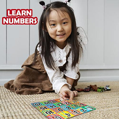 Wooden Number Puzzle | Learning Educational Montessori Kids Toys