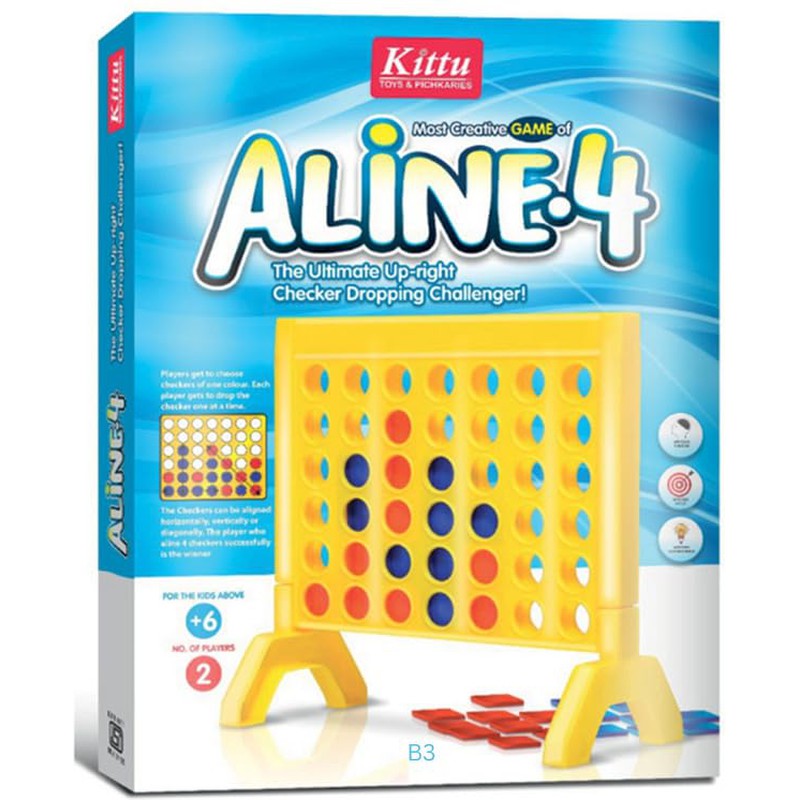 Aline 4 Classic Dropping Board Game