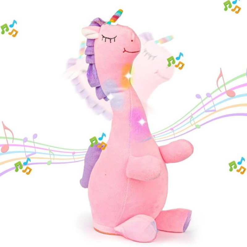 Unicorn Repeat What You Say Plush Toy | Dancing, Wriggling & Singing