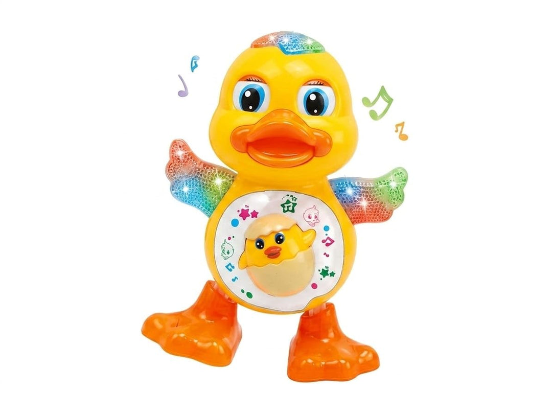 Gooyo Dancing Duck Toy with Flashing Lights & Musical Sounds for Kids | Dancing Hand & Rocking Body Duck