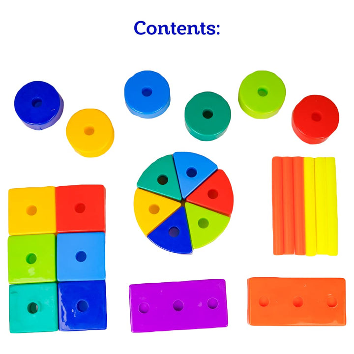 Ratna's Educational Active Blocks - Jumbo | Building Block Toys for Kids