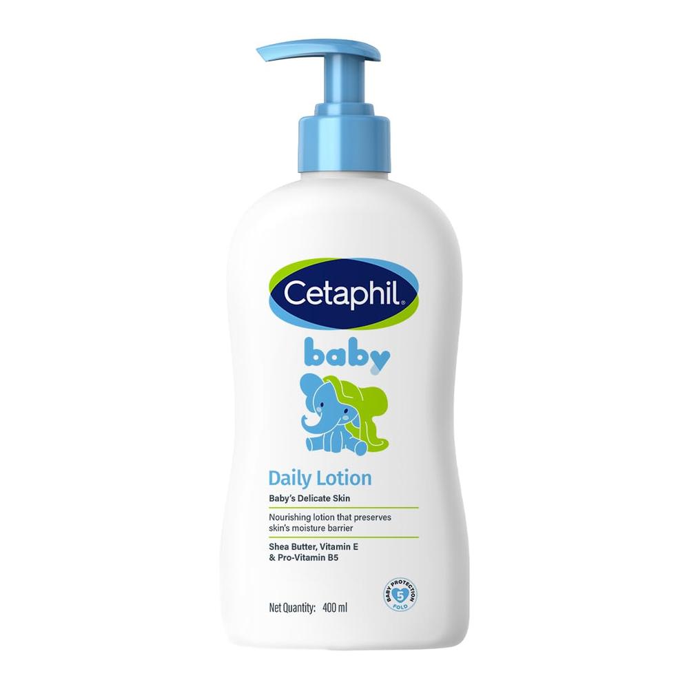 Cetaphil Baby Daily Lotion - 400ml (Shea Butter & Vitamin E)