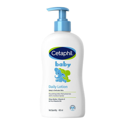 Cetaphil Baby Daily Lotion - 400ml (Shea Butter & Vitamin E)