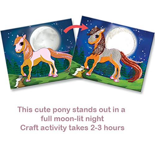 Sparkling Ponies (Sand Art and Craft Kit)